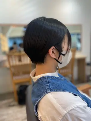 ショート ヨシダ フミノリのヘアスタイル