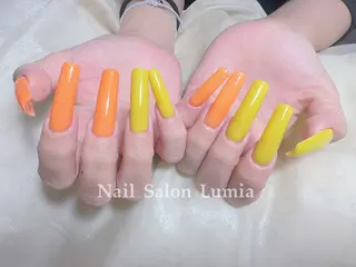 ネイル ネイルサロン ルミア Lumia 店長施術のネイルデザイン