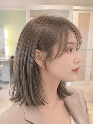 ミディアム カラー 金子 直樹のヘアスタイル