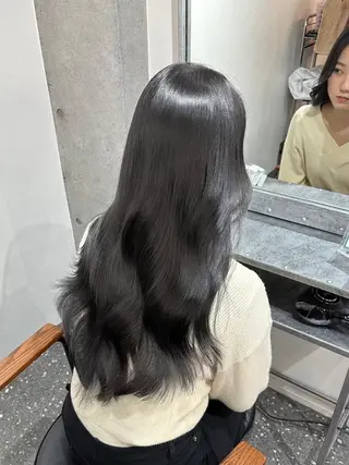 ロング カラー 要プライベートサロン vert🌿マルイ裏のヘアスタイル