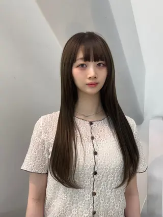 ロング ボブ.透明感カラー 特化/Aika🎀のヘアスタイル
