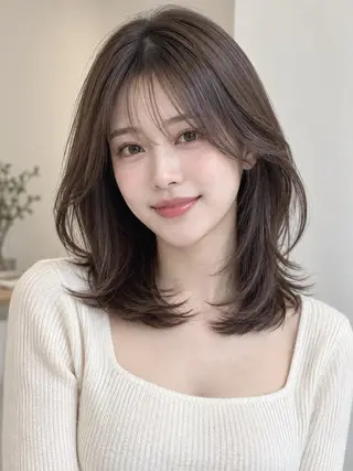 ミディアム ✨毛髪診断で絶対綺麗 ✨美髪艶髪専門✨高浪のヘアスタイル