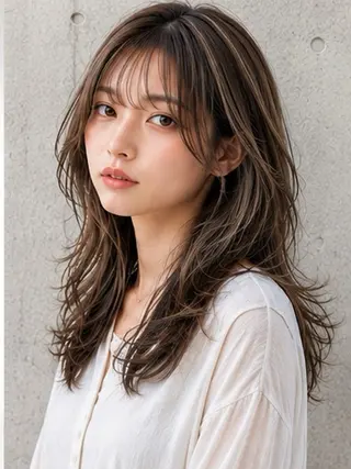 ロング 🔹TOMO🔹 圧倒的経験値🔹のヘアスタイル