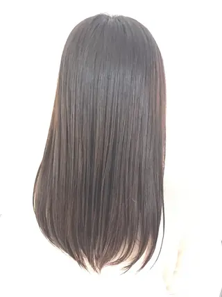 ロング 上西 高志のヘアスタイル