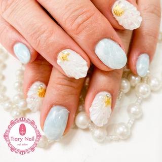 ネイル 💗🪽Tiary Nail🪽💗のネイルデザイン