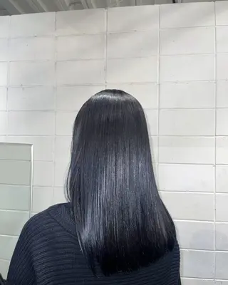 ロング カラー NENE/GARTE 代官山/渋谷のヘアスタイル