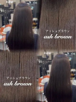 ロング カラー 透明感カラー/艶 ✖️上品/修生🥀のヘアスタイル