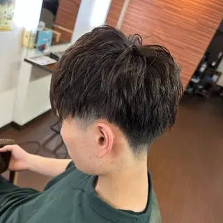 ショート カラー メンズ 💜推しインナー カラー/菊池柊真💜のヘアスタイル