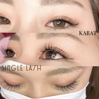 マツエク・マツパ ★マツエク&マツパ★ 伊勢崎【KARAT】のマツエク・マツパデザイン