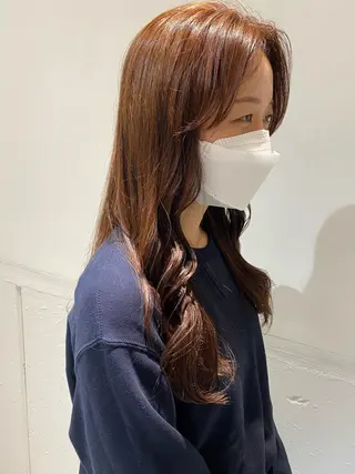 ロング 似合わせレイヤー 阿波座/ふじむらのヘアスタイル