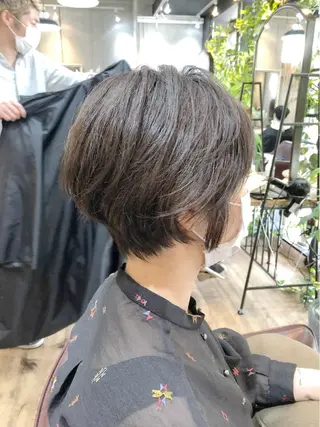 ショート カラー 増山 大起のヘアスタイル