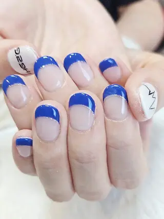 ネイル 手描きアート&推し活 🌟Wisteriaのネイルデザイン