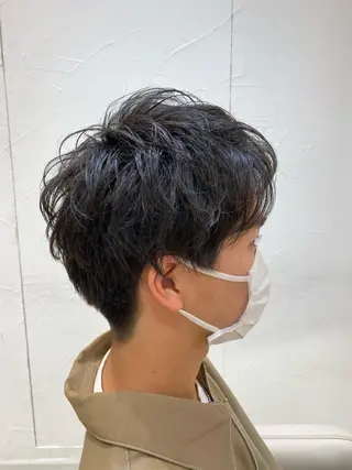 ショート メンズ メンズ特化型美容師 栗山勇人のヘアスタイル
