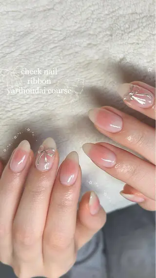 ネイル dimples yuki🎀 ꒷꒦♡のネイルデザイン