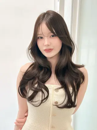カラー オリーブ🫒 layer🤍天神店のヘアスタイル