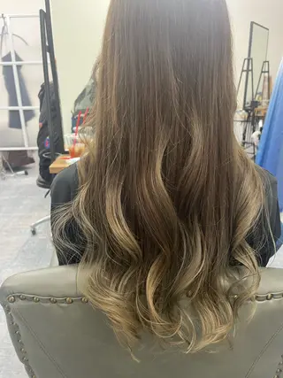 ロング 北崎 えりのヘアスタイル