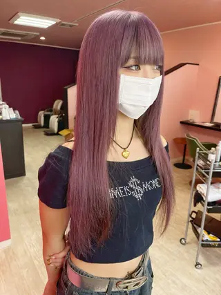 ロング カラー 🫧富田 苑実🫧のヘアスタイル