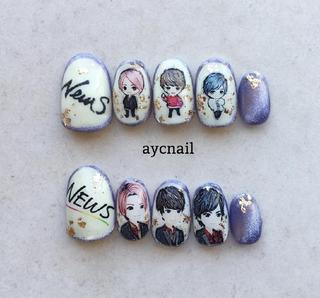 ネイル 推しネイル | 　aycnailのネイルデザイン
