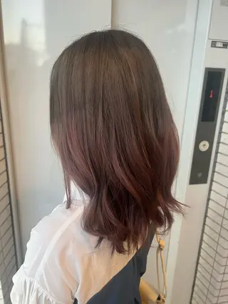 セミロング Mika Haraguchiのヘアスタイル