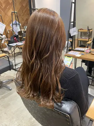 ロング 藤戸 美のヘアスタイル