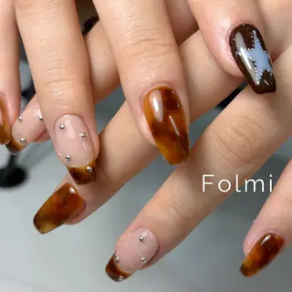 ネイル Folmi_南森町 nwe _openのネイルデザイン