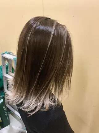 ミディアム カラー EARTH石巻店 尾形 裕のヘアスタイル