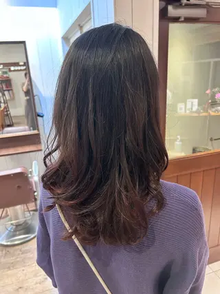 ミディアム パーマ PIS/ NAHOのヘアスタイル