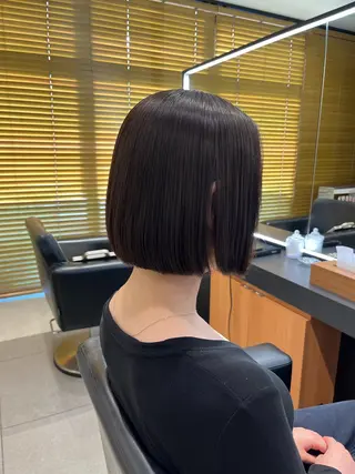 ショート 顔周りレイヤー 髪質改善 / AYUのヘアスタイル
