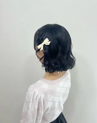 ショート ヘアアレンジ 大羅 海比のヘアスタイル
