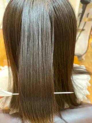 ロング 梶谷 和希のヘアスタイル