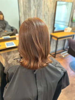ミディアム カラー Luzir⭐︎ GEN⭐︎のヘアスタイル