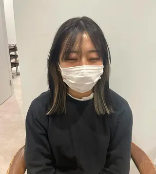 ミディアム minatsu 東京の技術を京都でのヘアスタイル