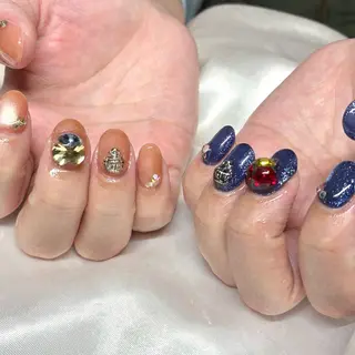 ネイル Nail ヌシん家 AKANEのネイルデザイン