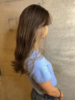カラー 河原 楓樹のヘアスタイル