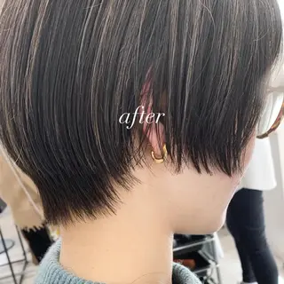 ショート カラー ハイトーン特化サロン 代表　中谷蓮のヘアスタイル