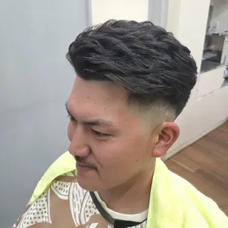 ショート メンズ パーマ YU YAのヘアスタイル