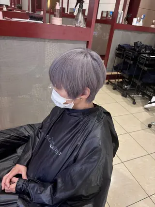ショート カラー メンズ 坂本 優輝のヘアスタイル