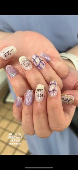 ネイル niconail 🧣ayu 📍烏山のネイルデザイン