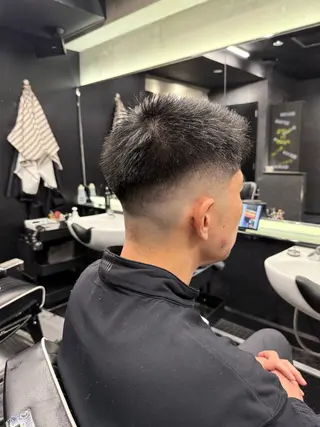 ショート メンズ 竹澤 千冬のヘアスタイル