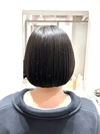 ショート 似合わせボブ🫧 丸みショート藤本のヘアスタイル