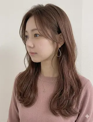 ミディアム カラー メンズ 手話🦻🏻/ 山本しずほ🍭のヘアスタイル