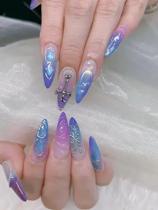 ネイル Gold Nail 千葉/風香のネイルデザイン