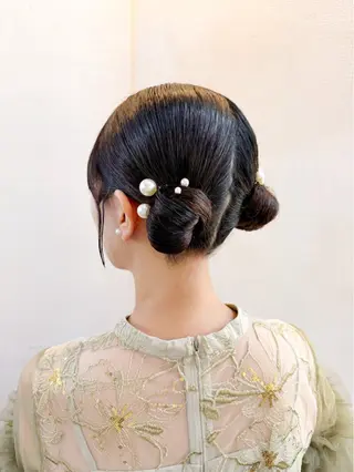 ヘアアレンジ hair make もりした　ゆうのヘアスタイル