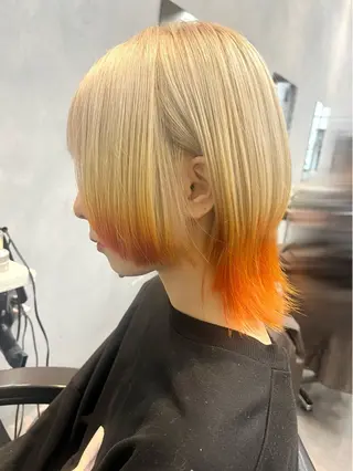 ショート カラー 🎀♥️推しカラー tomoka💜🍭のヘアスタイル