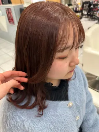 ミディアム 齊藤あみな 大岡山🍒❤のヘアスタイル