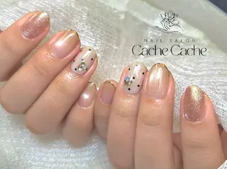 ショート ネイルサロン カシュカシュのネイルデザイン