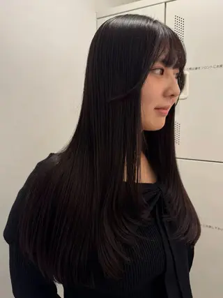 ロング レイヤーカット 🫒natsuのヘアスタイル