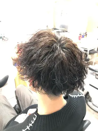 ショート パーマ メンズ rilune matsuoのヘアスタイル