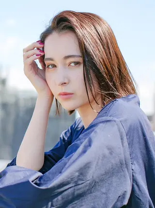 ショート カラー 倉橋 俊輔のヘアスタイル