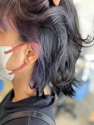 ミディアム カラー Snaly カラー特化ページのヘアスタイル